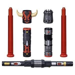 Star Wars LS Forge Darth Maul Electronic Lightsaber 63" Long Sounds/lights Work